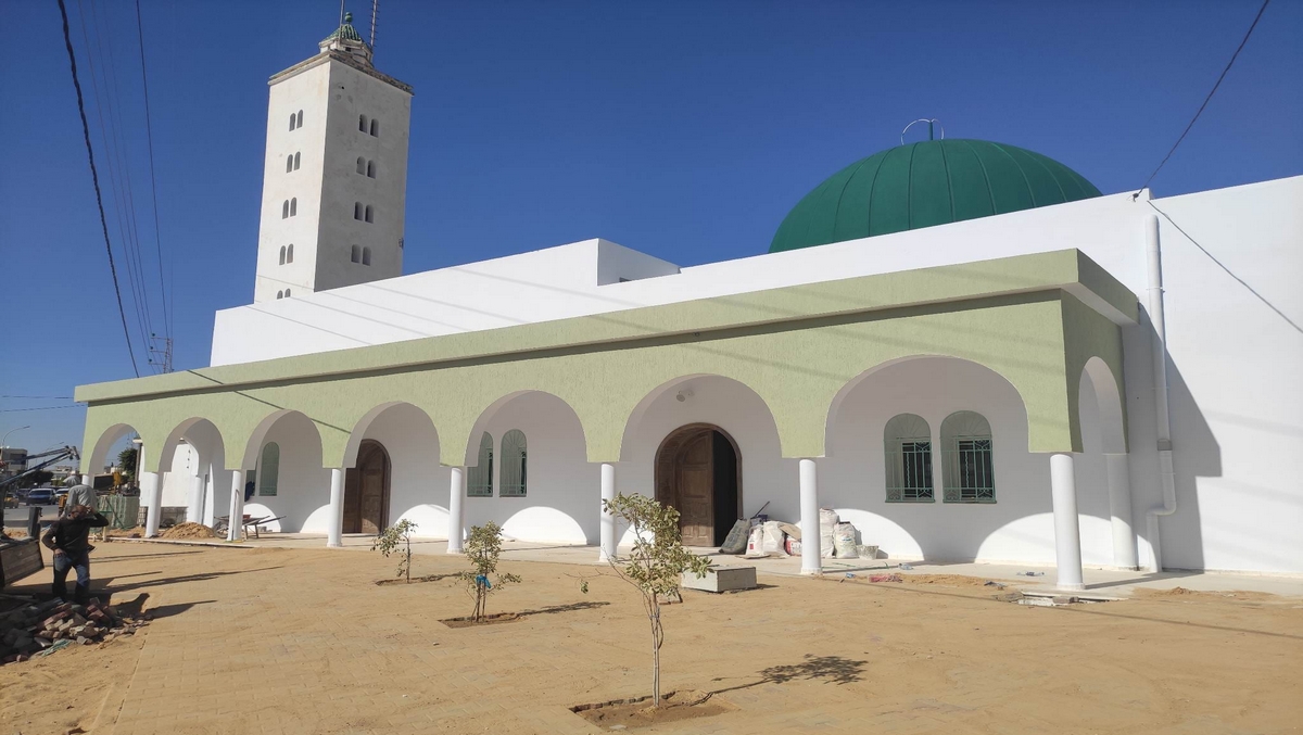 صفاقس : جامع الرحمة بواد القراوة جاهز لاستقبال المصلين في شهر رمضان