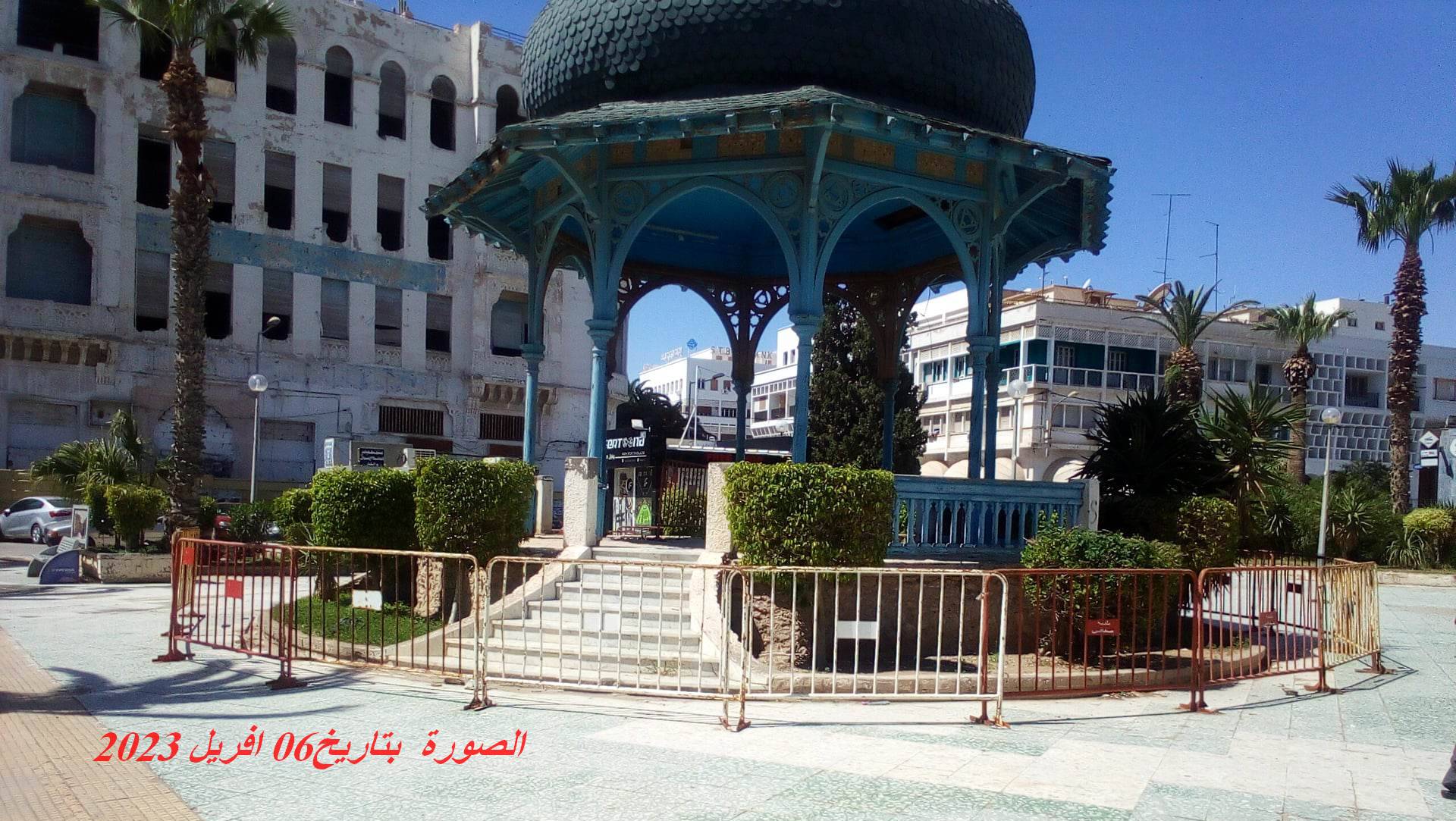 صفاقس : هل انطلقت فعلا اشغال تهيئة كشك الموسيقى؟