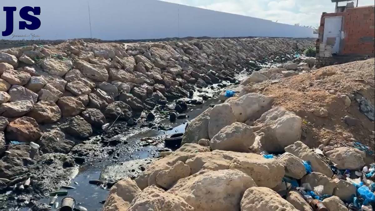 صفاقس : تلوث  خطير  بمحطة سيدي  يوسف  بقرقنة