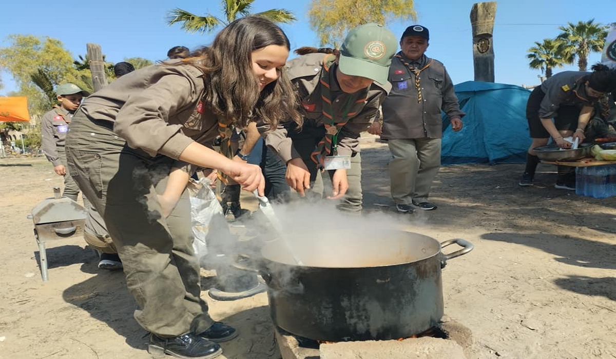 صفاقس مُسابقة للطهي بالقرية الكشفية