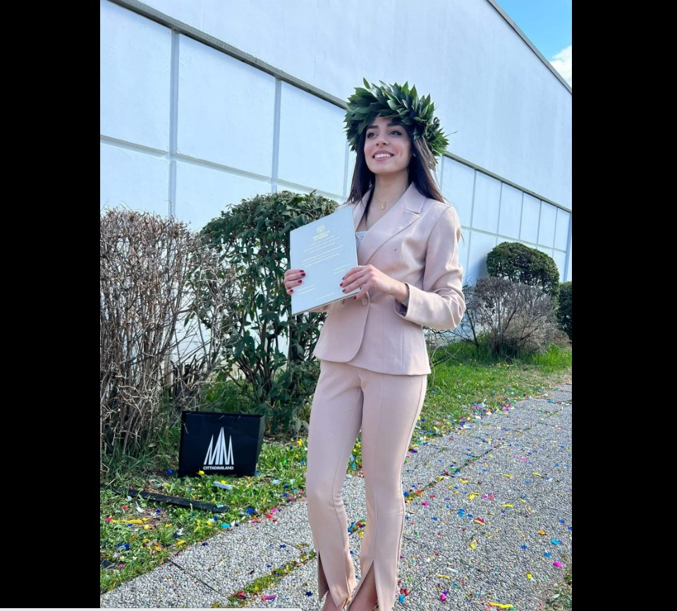 تفوق وتألق التونسية هديل بوراوي  في إيطاليا