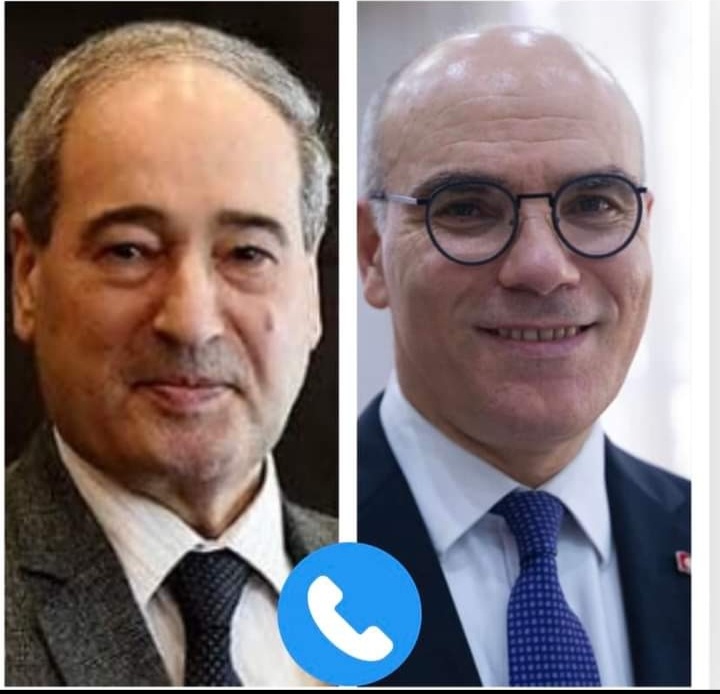 وزير الخارجية يهاتف نظيره السوري.