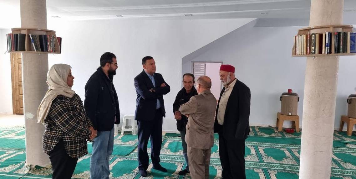 صفاقس :جامع الرحمة بواد القراوة يفتح ابوابه من جديد  بعد  ثلاث  سنوات