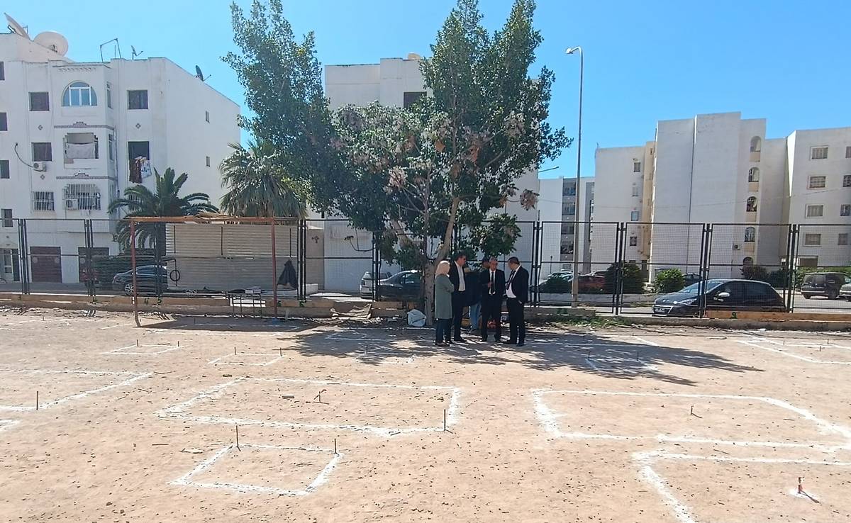 صفاقس : فتح الحضيرة الخاصة بمشروع احداث المدرسة الابتدائية حي المسعدين الجديدة