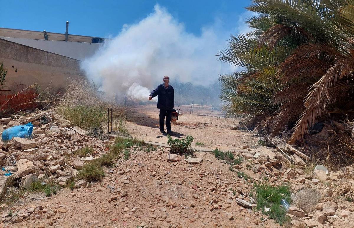 نشاط  مصلحة الوقاية الصحية ببلدية  صفاقس طيلة الاسبوع  الفارط