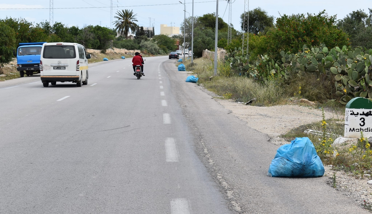 متابعة حملة النظافة الجهوية المشتركة بمدينة المهدية