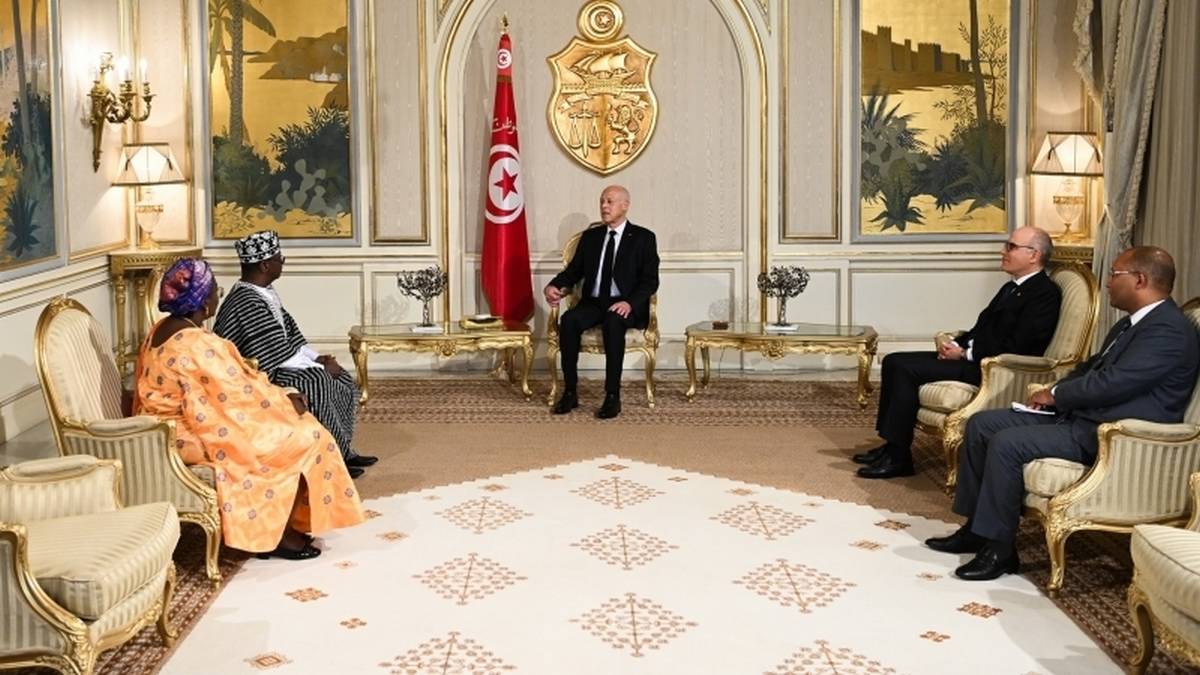 رئيس  الدولة يتسلّم أوراق اعتماد سفيرين أجنبيين جديدين مقيمين بتونس