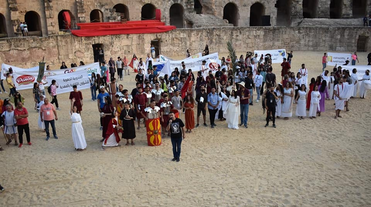 الجمّ اختتام مهرجان تيسدروس الأيام الرومانية