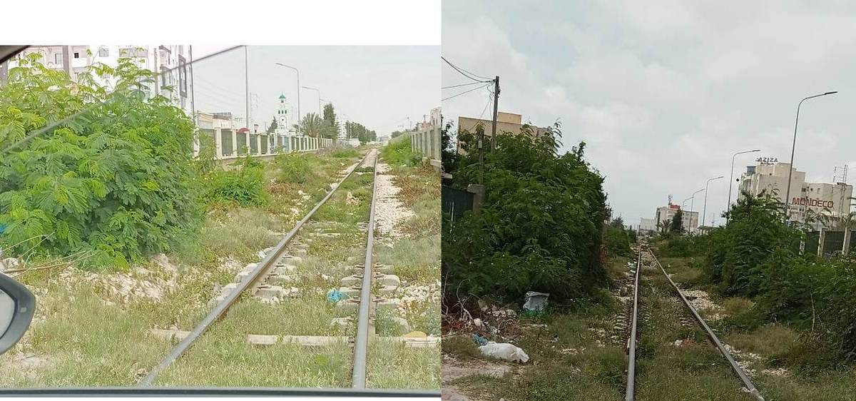 صفاقس : سكة طريق تونس كم 6 في حالة كارثية
