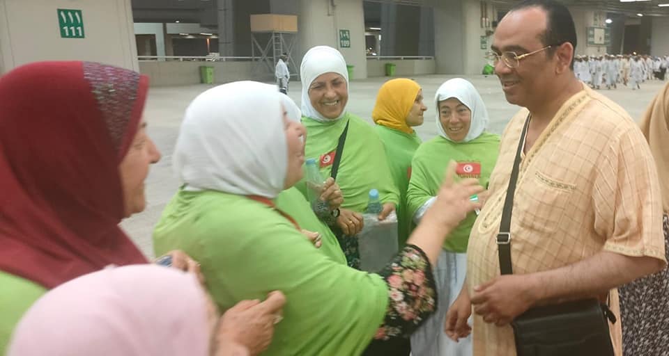 وزير الشّؤون الدّينية يرافق الحجيج في رمي الجمرات