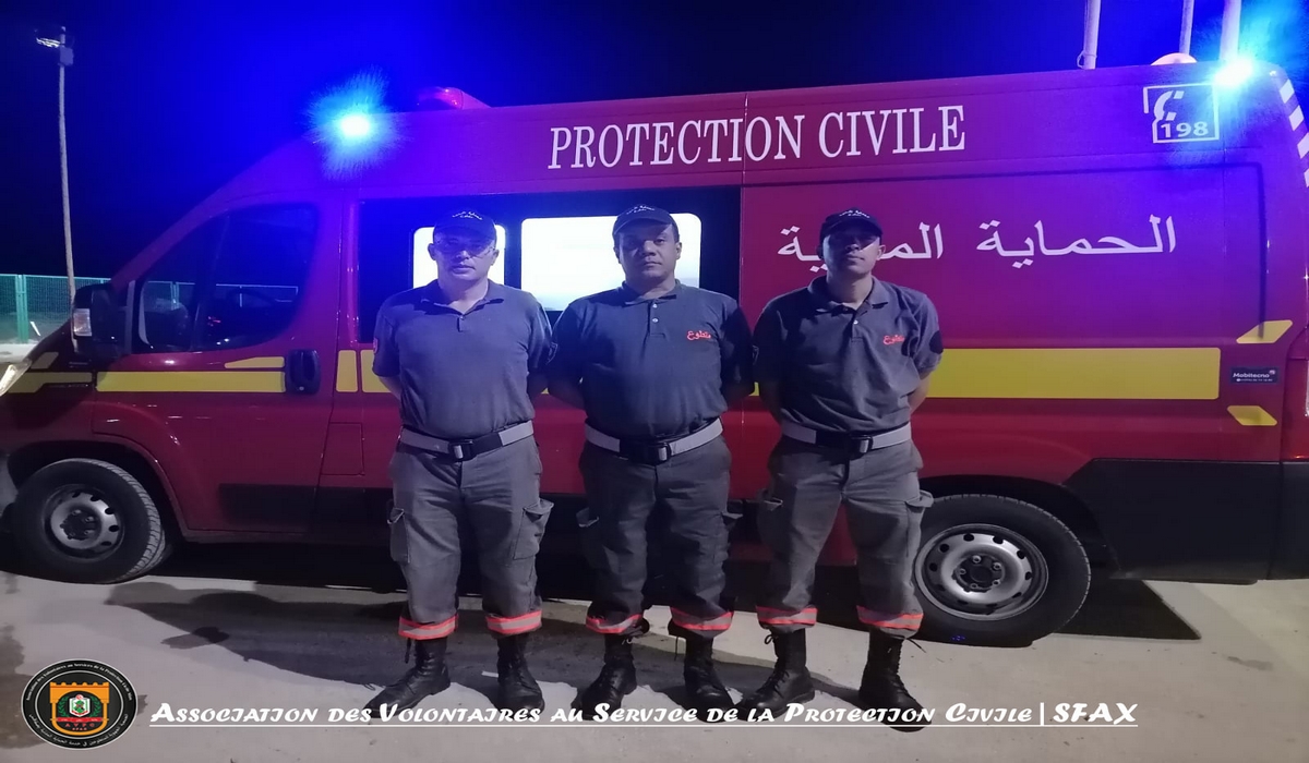 الجمعية الجهوية للمتطوعين في خدمة الحماية المدنية بصفاقس تُسجل حضورها في المهرجان