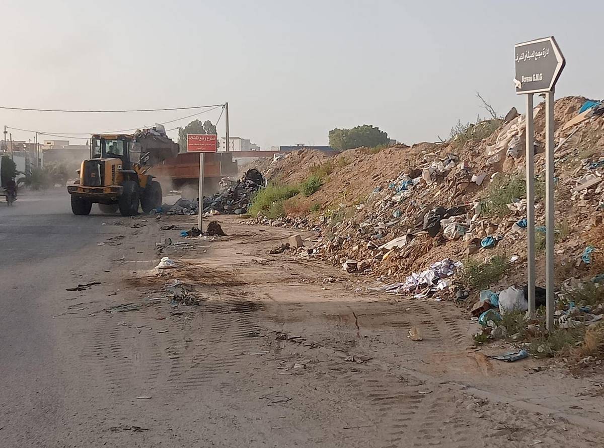 صفاقس : حملة نظافة بالمنطقة الصناعية وادي الشعبوني
