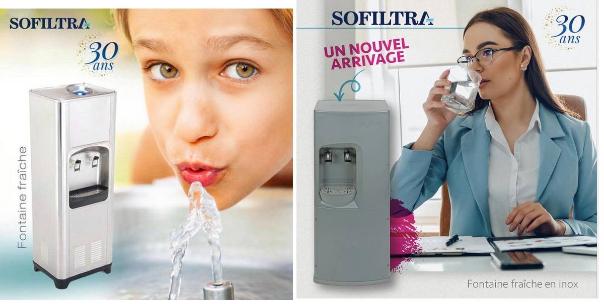 La nouvelle Fontaine Fraiche Tegra disponible chez SOFILTRA