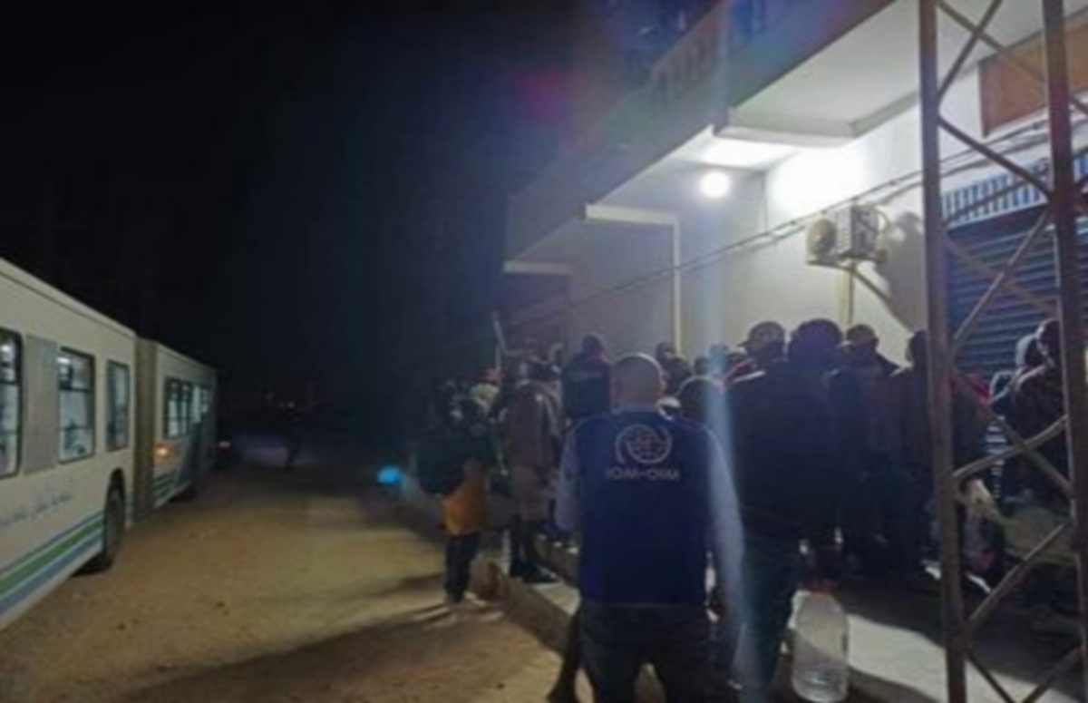 المنظمة الدولية للهجرة بتونس والسلطات التونسية والليبية  تقوم بإجلاء 126 شخص