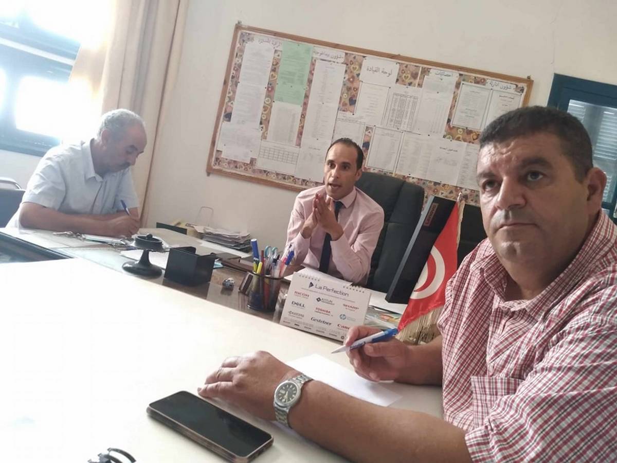 اعدادية عقبة ابن نافع بالصخيرة تحتضن جلسة عمل حول العودة المدرسية