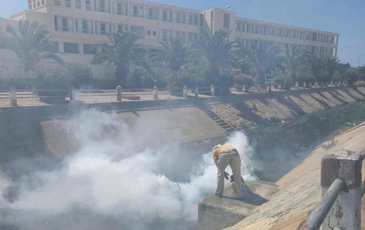 صفاقس : بلدية  صفاقس تقوم  بحملة  تبخير  كبيرة
