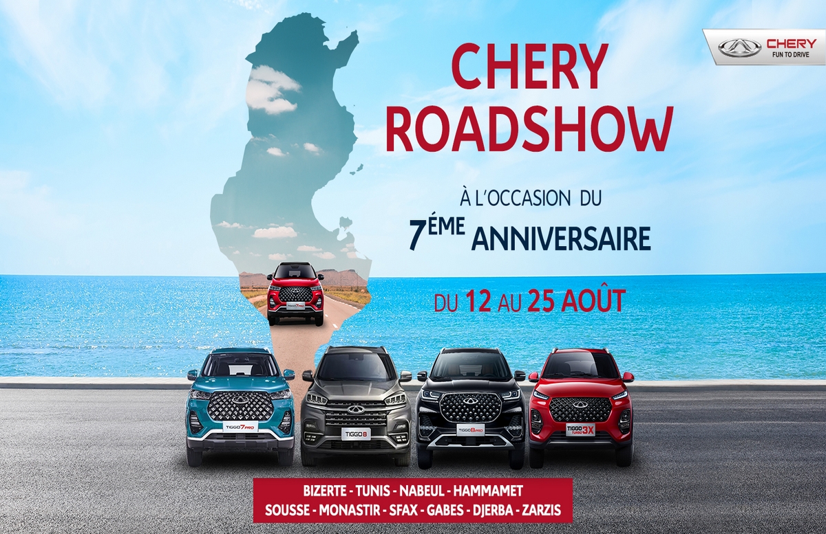 Chery Roadshow  : Célébrons Ensemble le 7ème Anniversaire et découvrez la magie de Chery