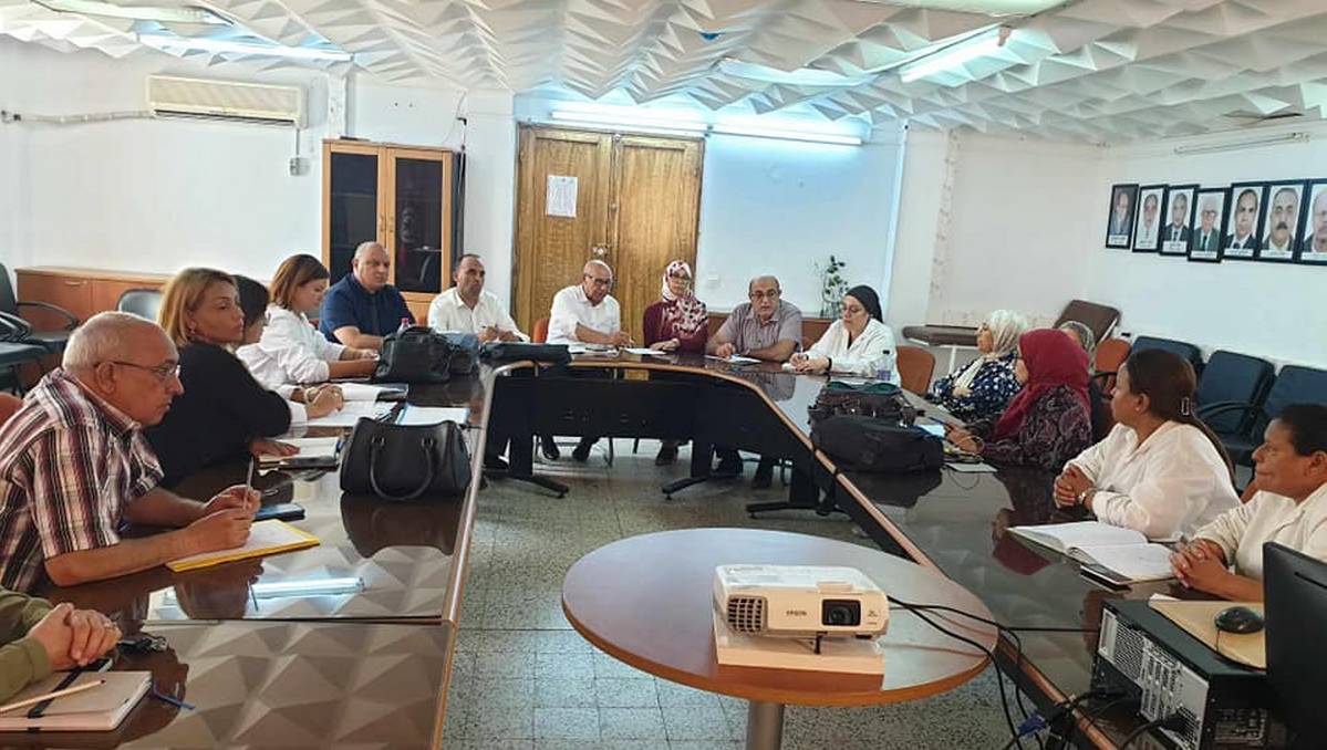 الادارة الجهويّة للصحة  بصفاقس تعقد  جلسة عمل خاصة بحالات التهابات القصيبات الهوائية عند الرضع