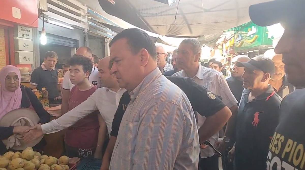 الحبيب  بلغوثي في زيارة تفقدّية الى المدينة العتيقة