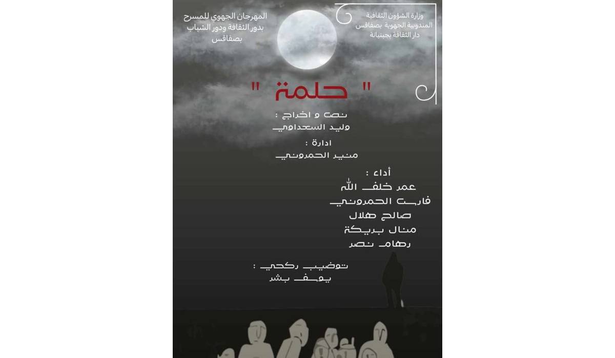 نادي المسرح بجبنيانة في المهرجان الجهوي للمسرح بدور الثقافة و دور الشباب بصفاقس