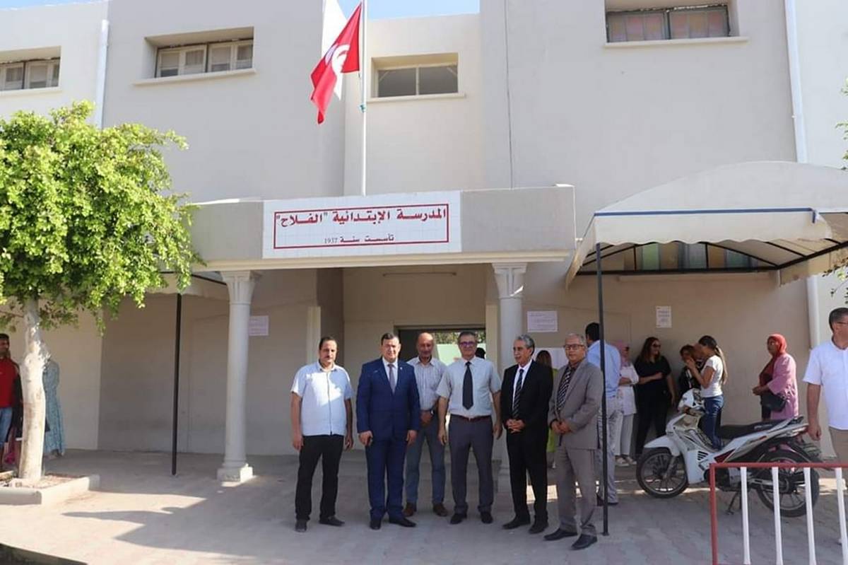الحبيب  بلغوثي  يواكب  انطلاق السنة  الدراسية بصفاقس