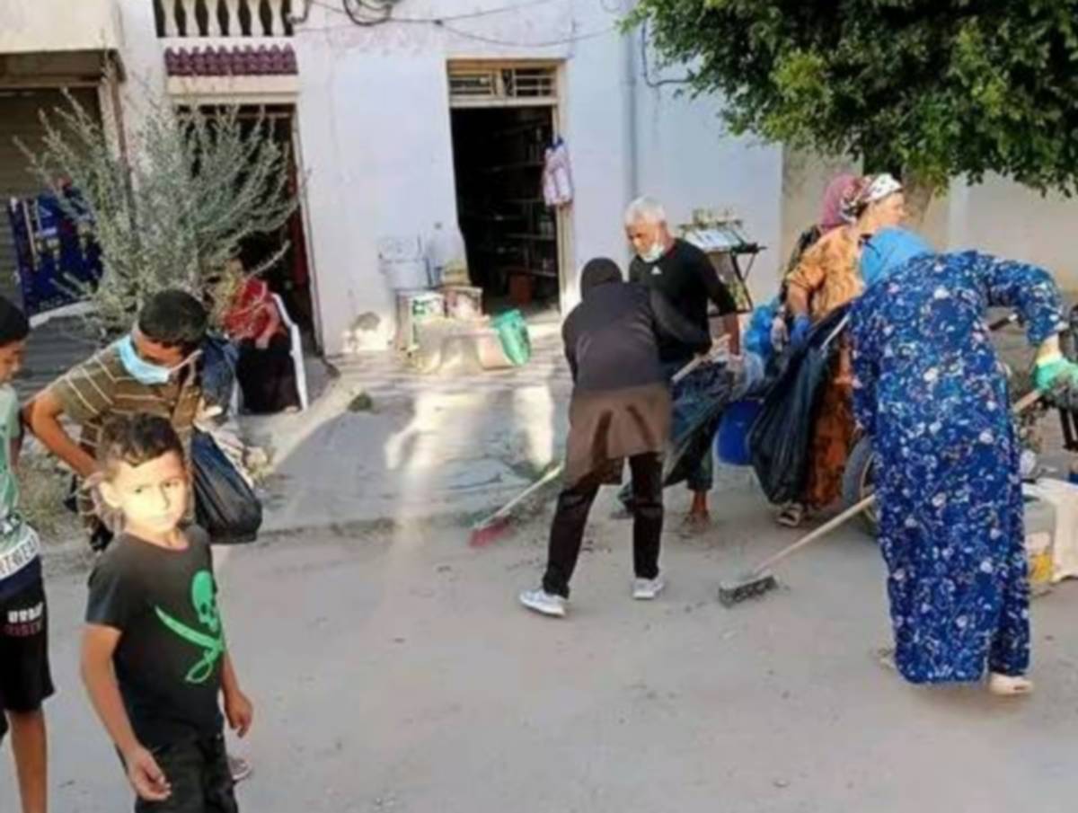 العامرة صفاقس : حملة نظافة مواطنيّة بامتياز