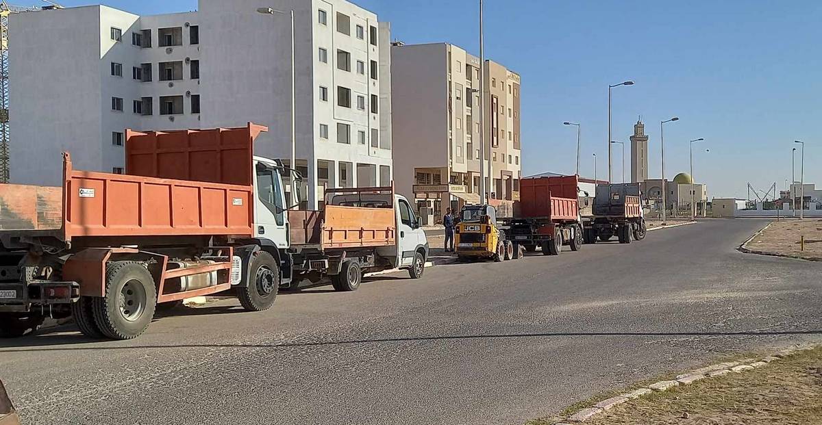 صفاقس : حملة نظافة كبيرة  ببلدية قرمدة
