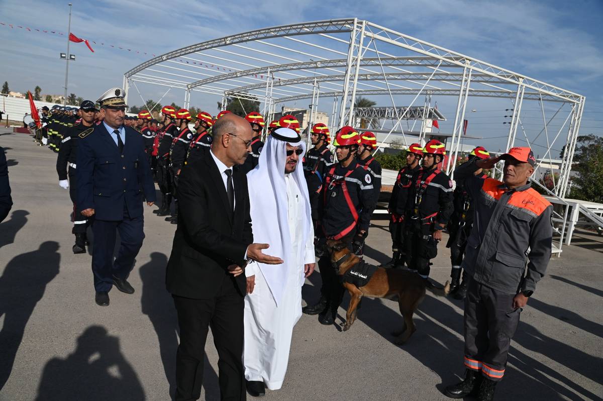 المدير العام للدفاع المدني السعودي في زيارة إلى مقر المدرسة الوطنية للحماية المدنية