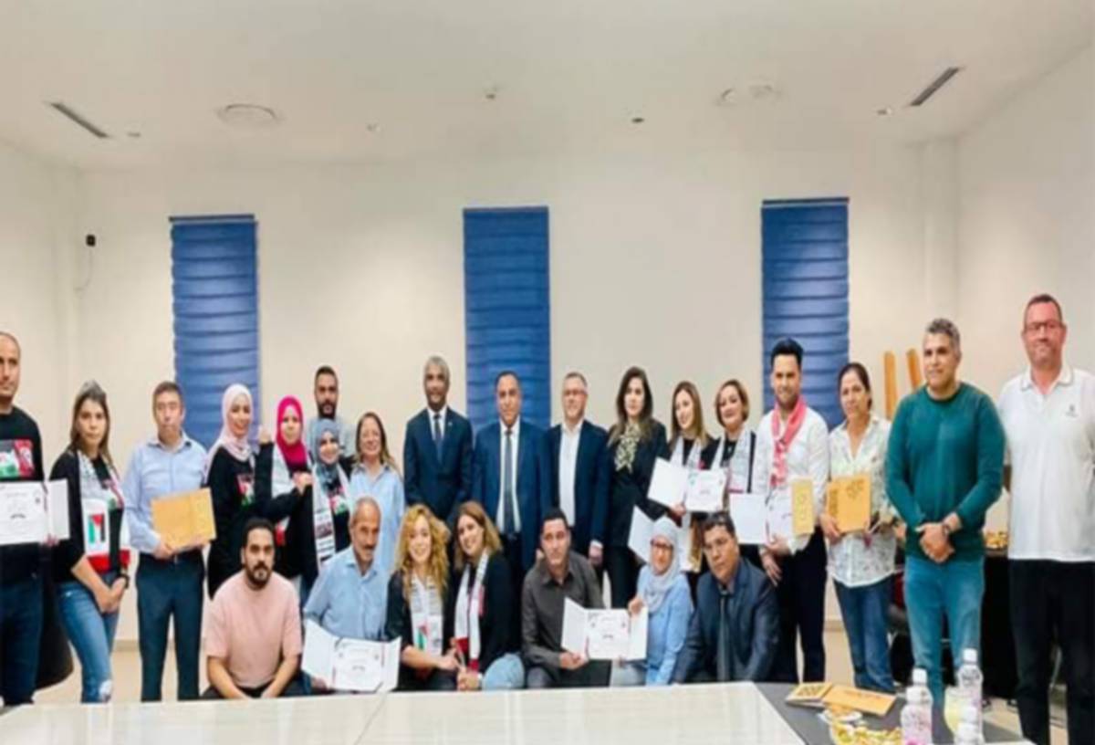 وزير الشباب والرياضة يشرف على اختتام فعاليات التظاهرة الثقافية التضامنية « على هذه الأرض ما يستحق الحياة ».