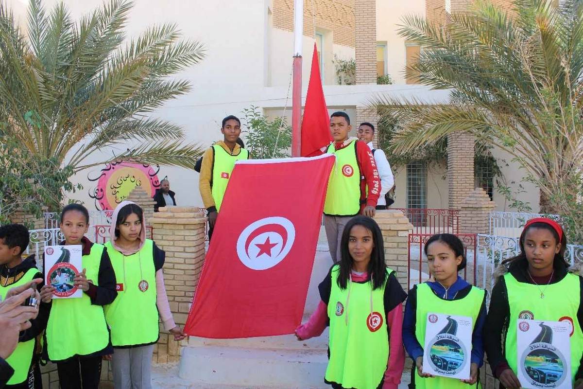 يوم تحسيسي للتثقيف المروري بمعتمدية حامة الجريد