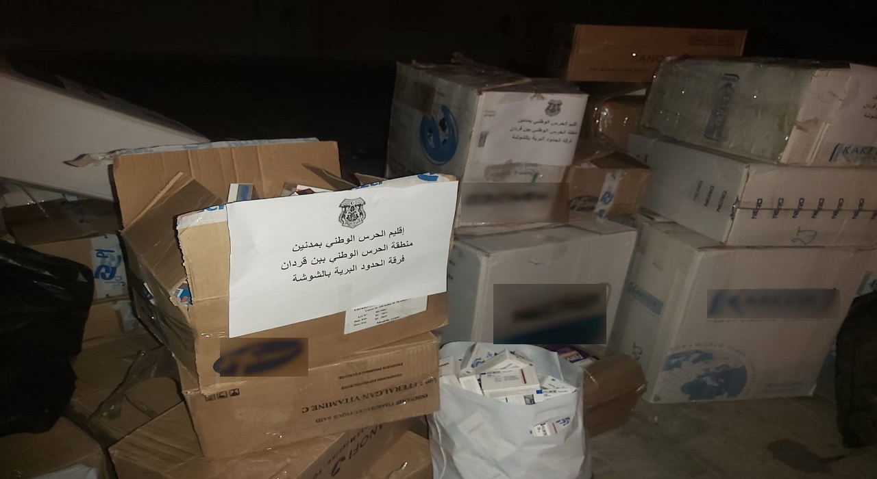 بن قردان ضبط كمية من الأدوية معدة للتهريب