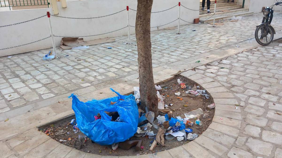 صفاقس : مصحّة الضمان الاجتماعي  تعاني  من التلوّث والاوساخ