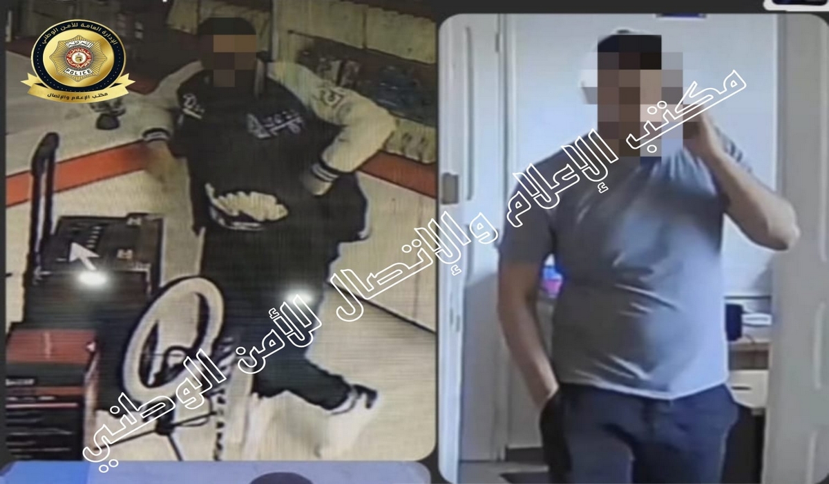 العمران  إثر إيهامهم برغبته في شراء هاتف جوالة أو نظارة شمسية وفي غفلة منهم … يستولي على المسروق ويلوذ بالفرار