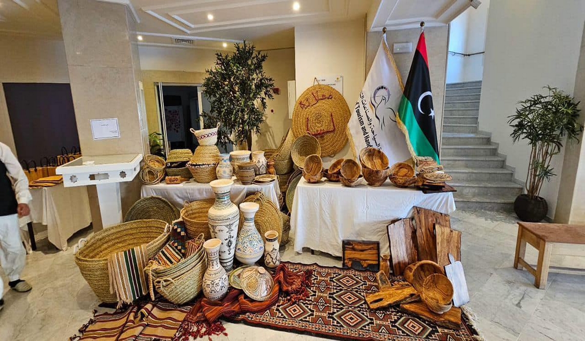 السفارة الليبية بتونس تُشارك في الملتقى العربي للصناعات التقليدية
