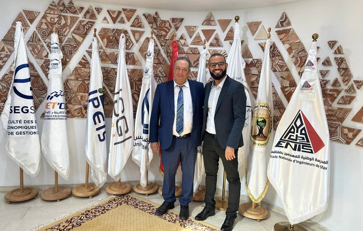 جامعة صفاقس تستقبل المهندس التونسي عادل الجبالي مختص في مجال النفط والغاز