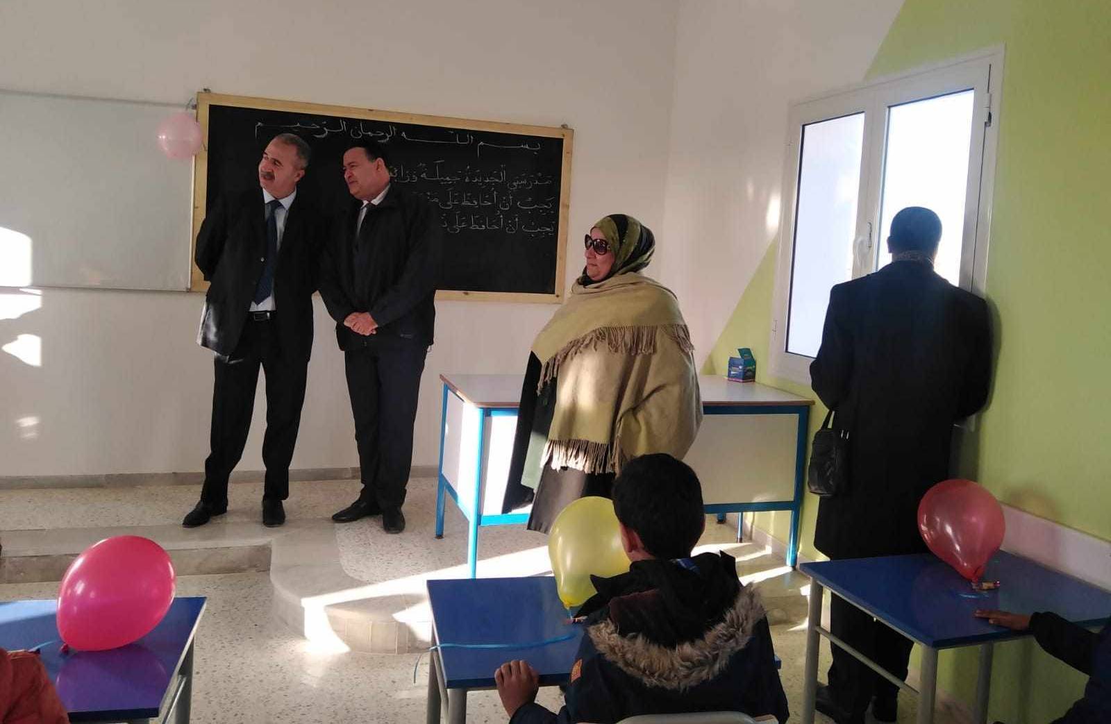 صفاقس: تدشين مدرسة حي الوفاء 2 بطينة
