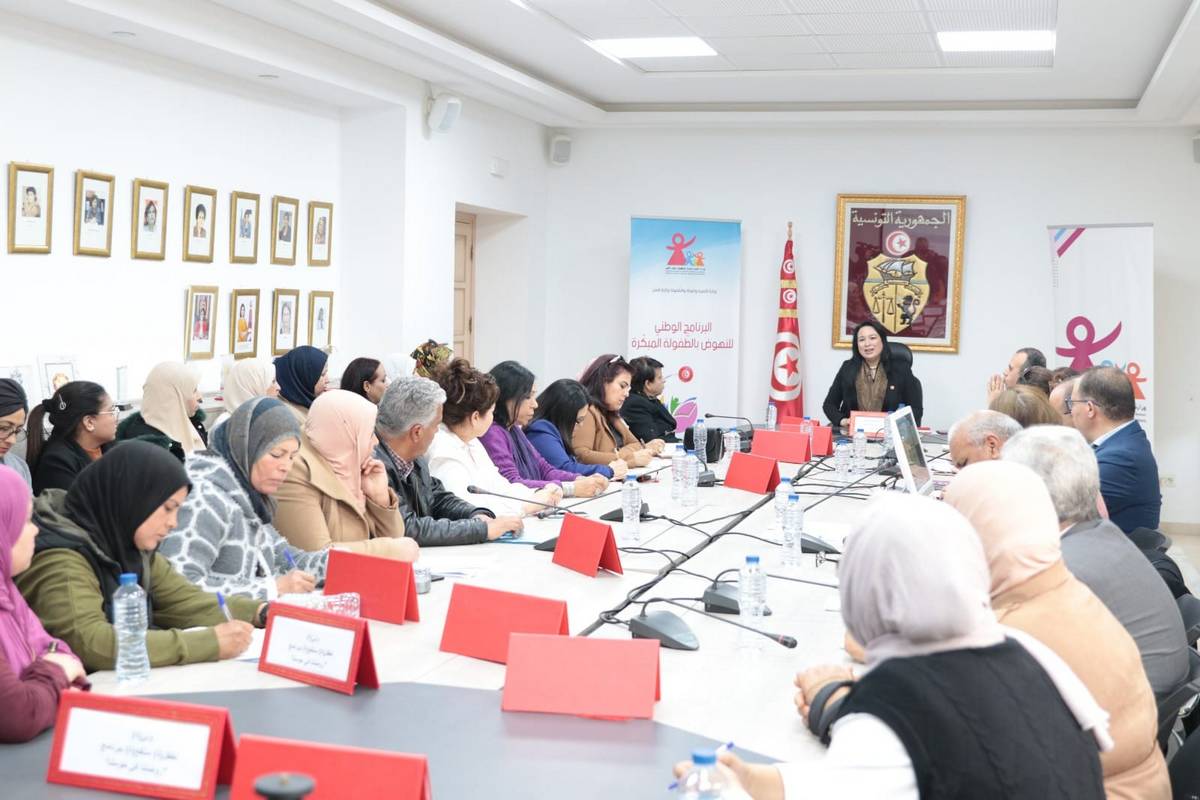 وزيرة الأسرة تكشف عن خطة الوزارة لتعزيز تدخّلات برنامج « روضتنا في حومتنا » خلال 2024