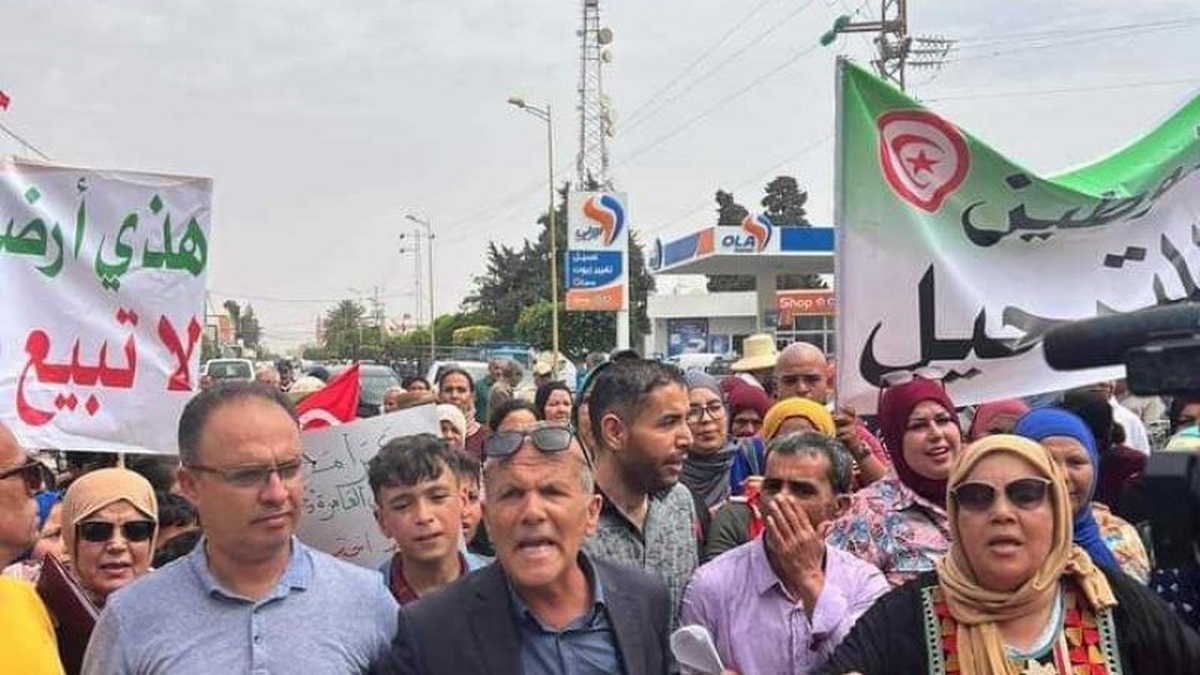 صفاقس مسيرة سلمية في جبنيانة والعامرة للمطالبة بالحياة الامنة