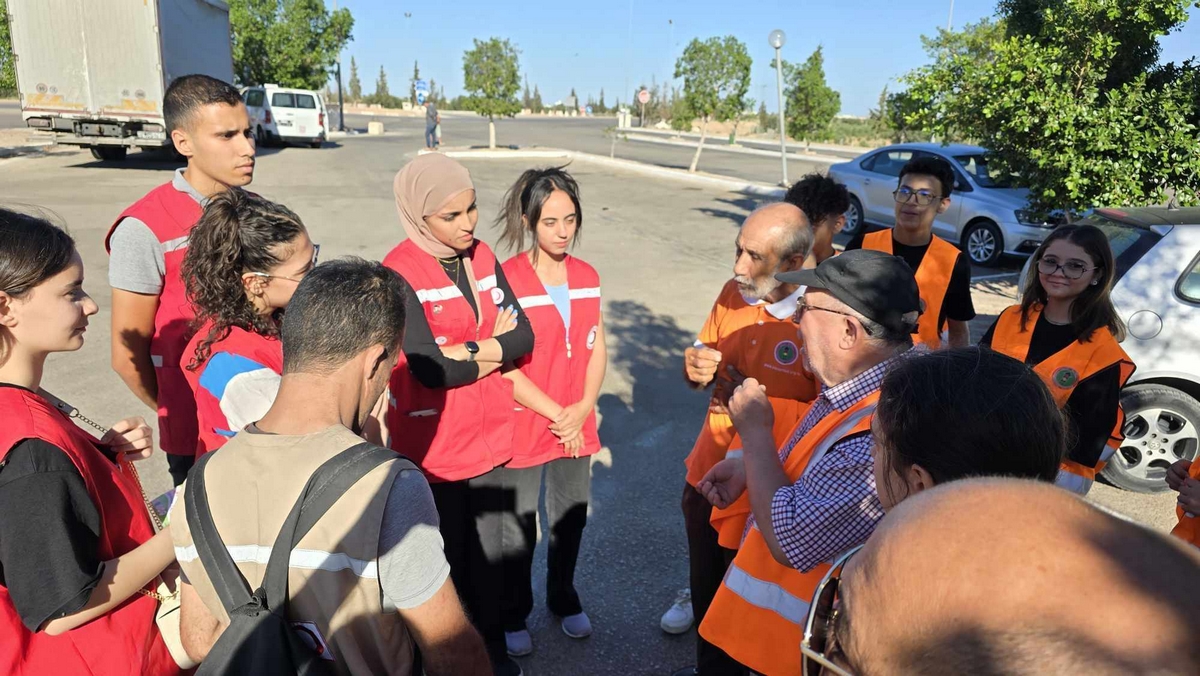 صفاقس الهلال الأحمر يشارك في حملة تحسيسية للسلامة على الطرقات