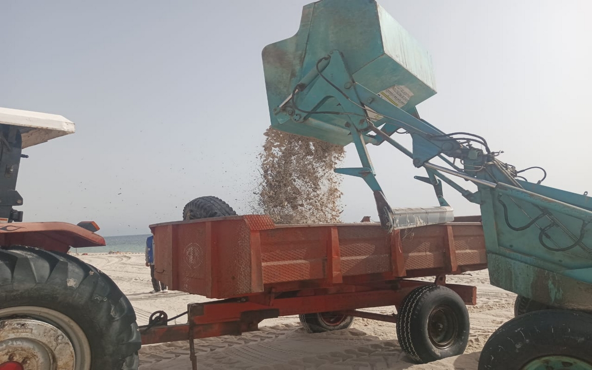 سوسة : حملة نظافة لشاطئ القنطاوي