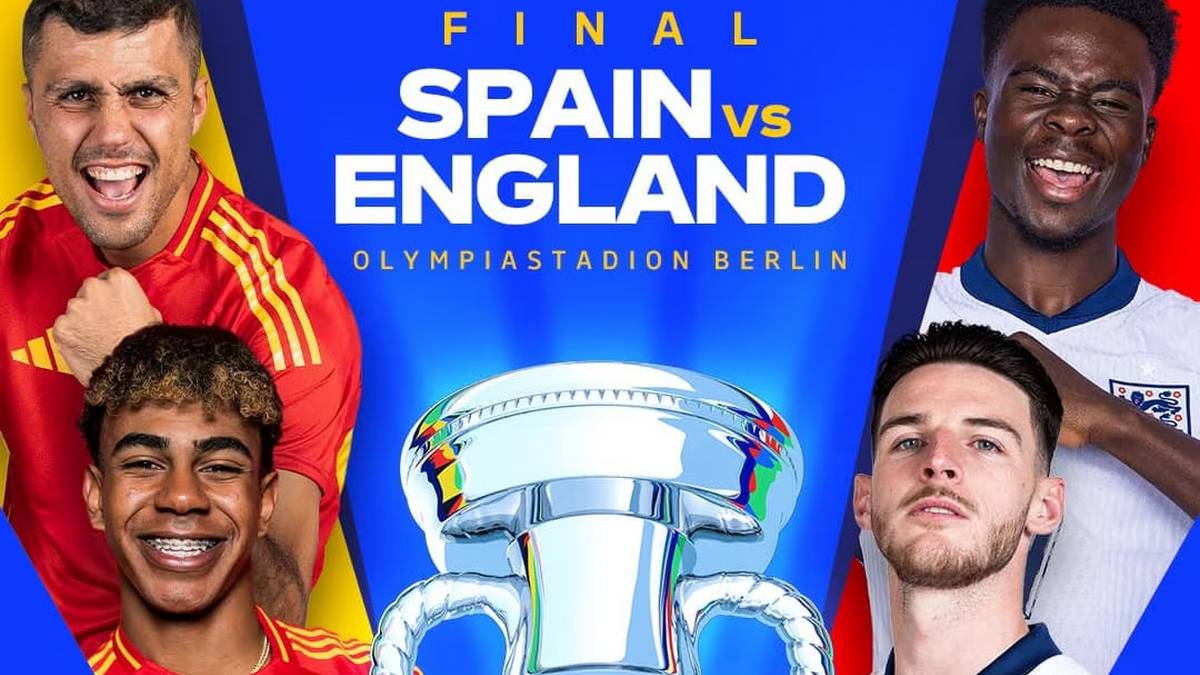 صراع ناري بين إسبانيا وإنجلترا في نهائي بطولة يورو 2024