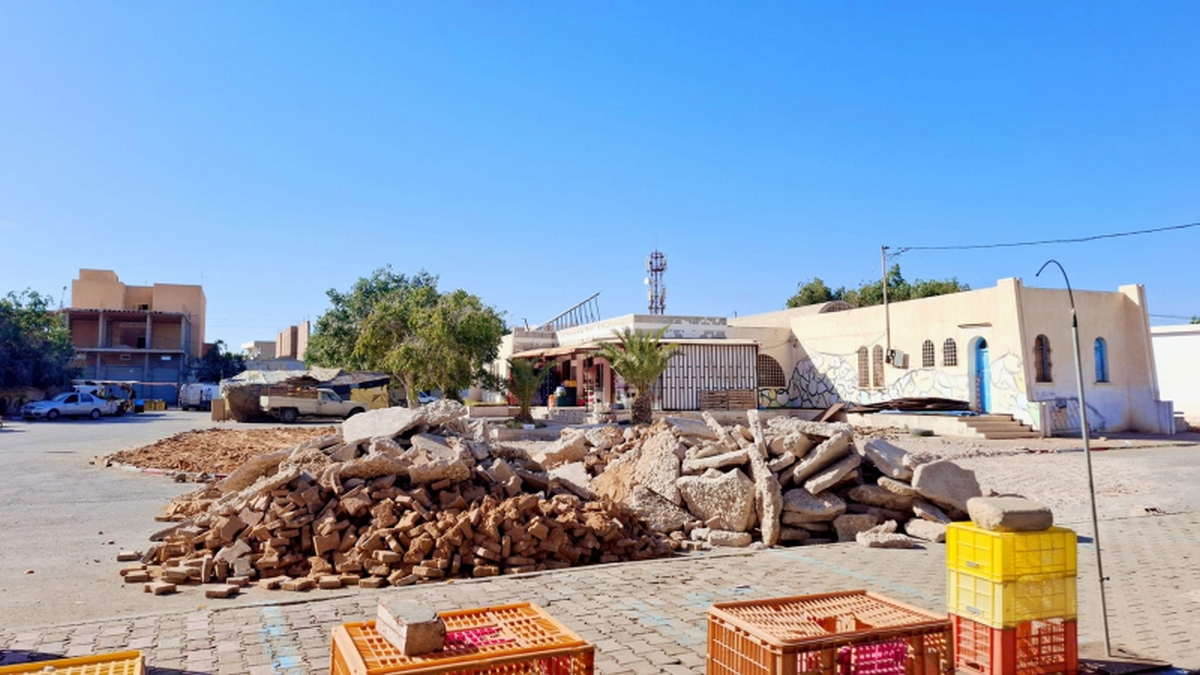 انطلاق أشغال بناء السوق البلدي بالبئر الأحمر بعد انتظار لـ 8 سنوات