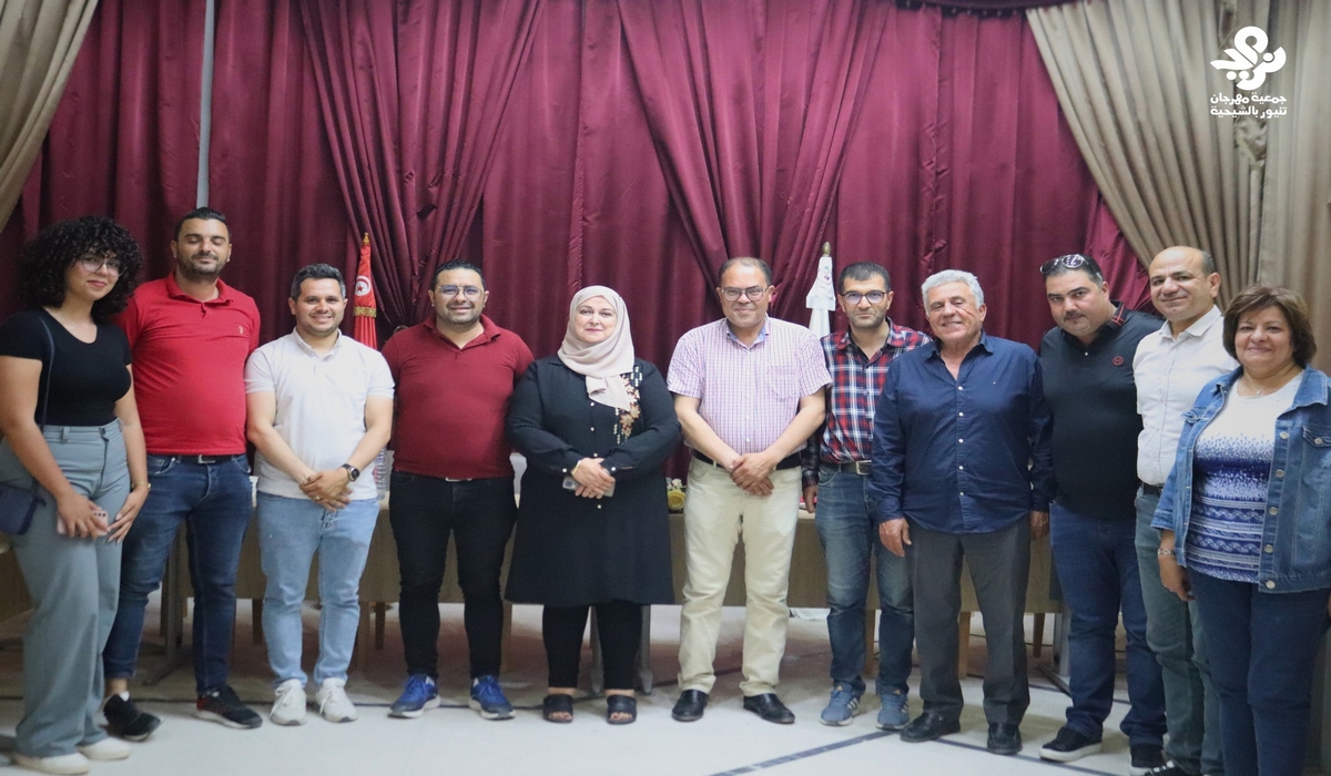 مهرجان تنيور بالشيحية : ليليا الجموسي رئيسة  ومرسي  القسنطيني نائب  رئيس