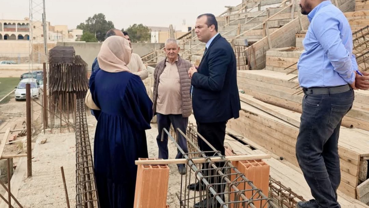 معطلة منذ سنة 2023: تجاوز إشكاليات أشغال ملعب المقدميني بتطاوين