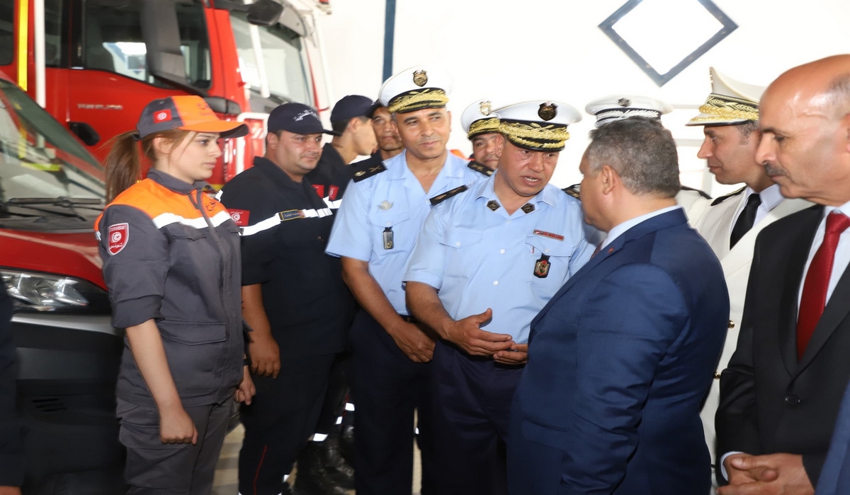 تدشين فرقة الحماية المدنية بالدهماني التابعة للإدارة الجهوية للحماية المدنية بالكاف.