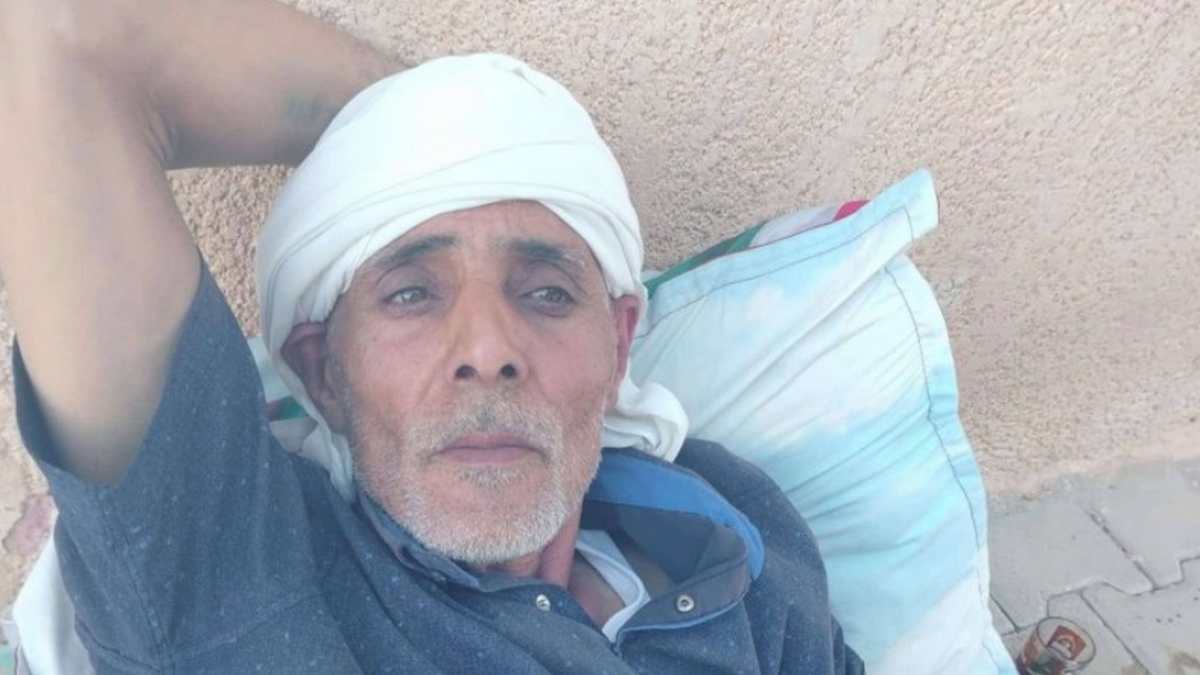 ماجل بلعباس إضراب وحشي عن الطعام بسبب قطع منحة الأمان الاجتماعي