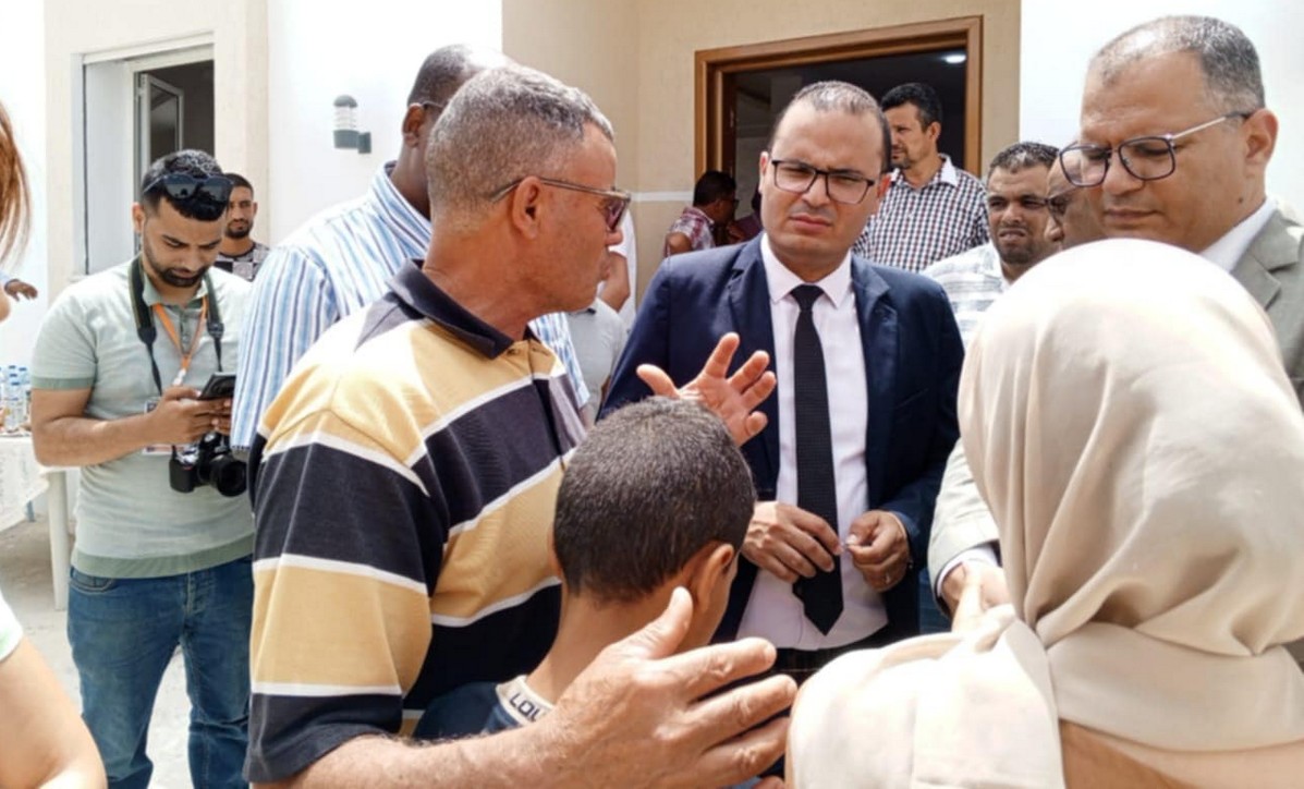 تسليم منزل جديد لأبناء المرحوم إبراهيم الغرائري في غنوش