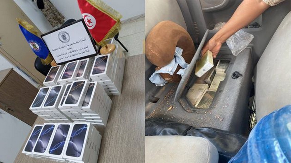 مدنين: حجز كمية كبيرة من الهواتف الجوالة المهربة