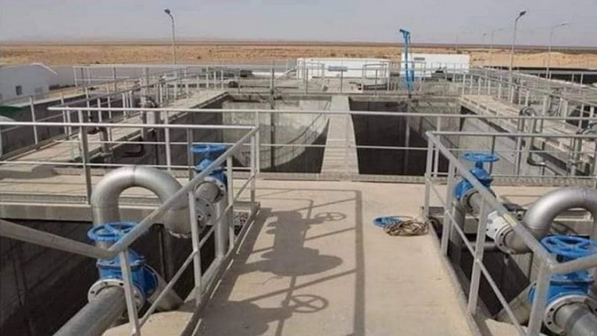 بداية شهر جويلية 2025 انطلاق تشغيل  محطة التطهير بتالة