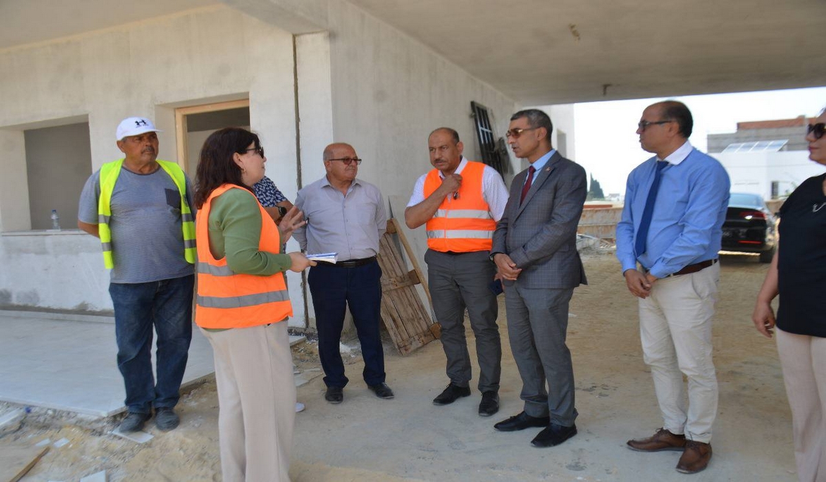 متابعة المشاريع التنموية بمعتمدية القلعة الصغرى